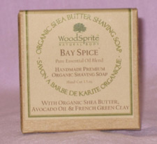 Woodsprite Bay Spice Organic Shaving Soap